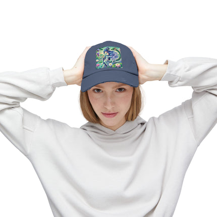 Fairy of the Koi Pond Unisex Distressed Cap