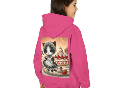 Patisserie Kitten Youth Heavy Blend Hooded Sweatshirt