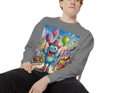 Monster Parade Madness Unisex Garment-Dyed Sweatshirt