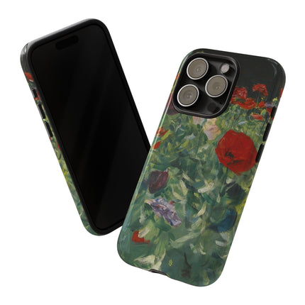 Poppies (A Study of Poppies for Carnation, Lily, Lily, Rose) by John Singer Sargent Phone Cases