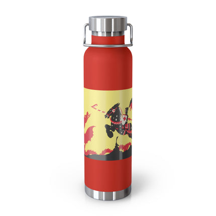 George and the Dragon Copper Vacuum Insulated Bottle, 22 oz