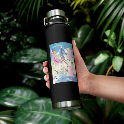 Angelic Revelry Copper Vacuum Insulated Bottle, 22oz