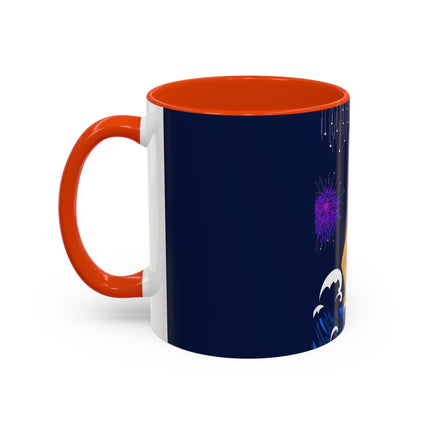 Liberty's Triumph Colorful Mugs – Art Deco Glory & Triumphant Spirit