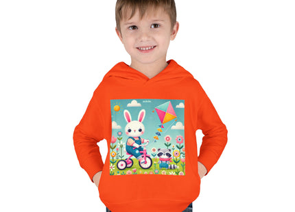 Breezy Meadow Ride Toddler Pullover Fleece Hoodie