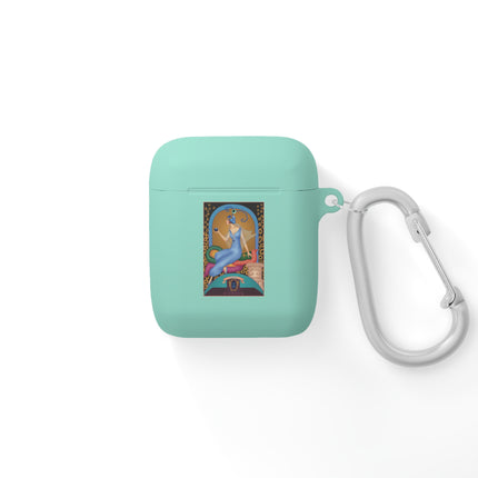 September & Sapphire AirPods Case — Gem Series by Sofia Chiostri