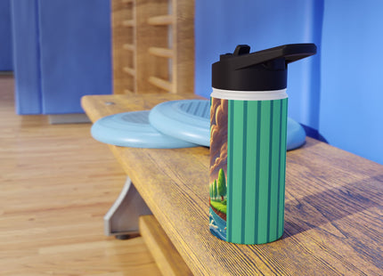 Valiant Duck Stainless Steel Water Bottle, Standard Lid