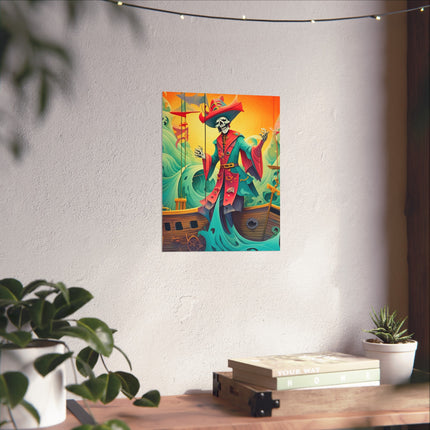 Skeleton Crew of the Misty Seas Fine Art Posters