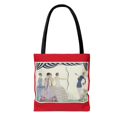 Visez au coeur, belles dames! by George Barbier Tote Bag
