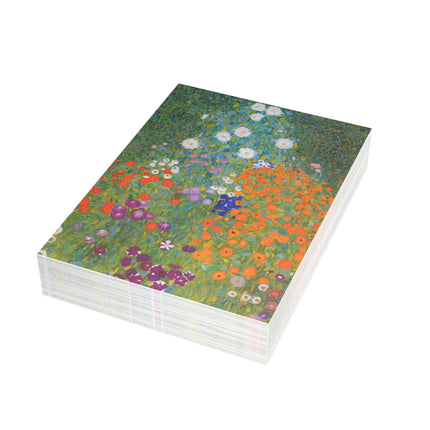 Cottage Garden by Gustav Klimt Postcard Bundles (envelopes included) - Bundles of 10, 30, 50 Pieces