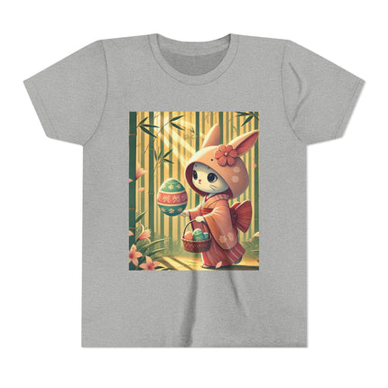 Geisha Kitten’s Easter Stroll Youth Short Sleeve Tee