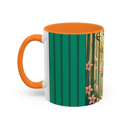 Geisha Kitten’s Easter Stroll Colorful Mugs (11oz, 15oz)