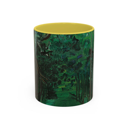 Route en forêt by Raoul Dufy Colorful Mugs (11oz, 15oz)