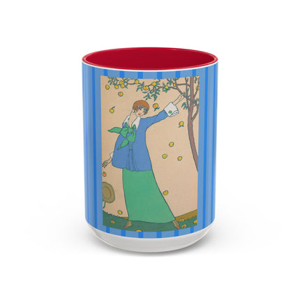 Le Verger by Georges Lepape Colorful Mugs (11oz, 15oz)