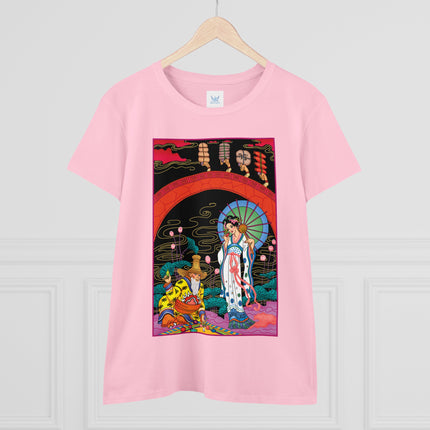 The Romance of Perfume by George Barbier Women's Midweight Cotton Tee