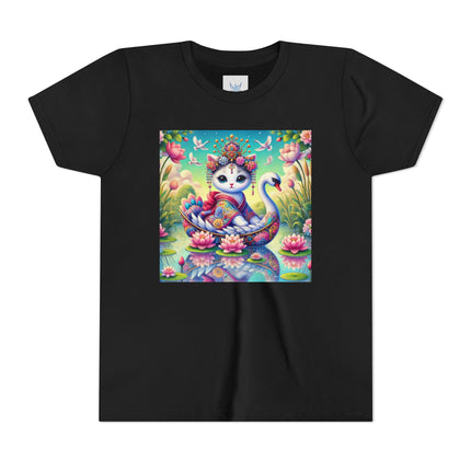 Geisha Kitten’s River Voyage Youth Short Sleeve Tee