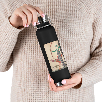 L'Arc Rouge by George Barbier Copper Vacuum Insulated Bottle, 22oz