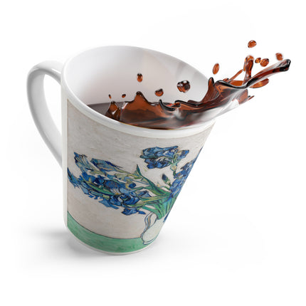 Irises by Vincent Van Gogh Latte Mug