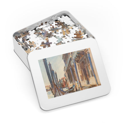 Gondola Moorings on the Grand Canal by John Singer Sargent Puzzle (30, 110, 252, 500-Piece)