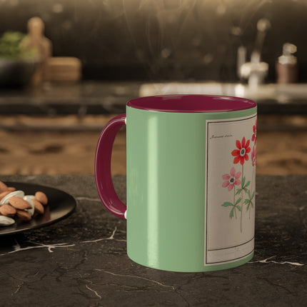 Anemoon, Anemone by Anselmus Boëtius de Boodt Colorful Mugs, 11oz
