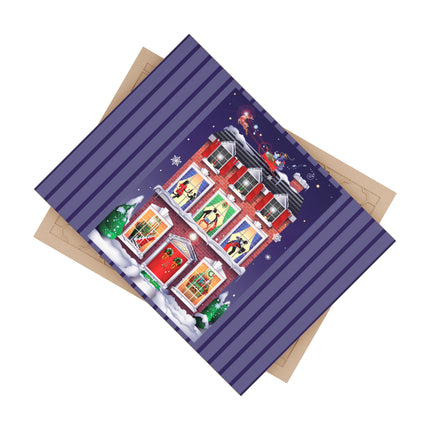 A Christmas Eve Celebration Ceramic Tile