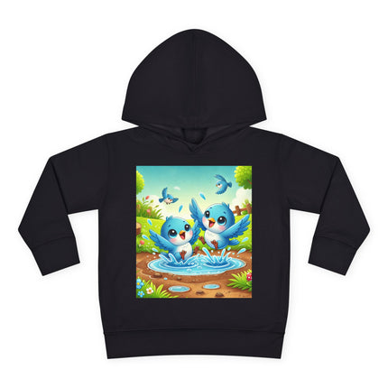 Bluebird Playtime Toddler Pullover Fleece Hoodie
