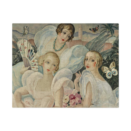 Les Femmes Fatales by Gerda Wegener Jigsaw Puzzle (30, 110, 252, 500-Piece)