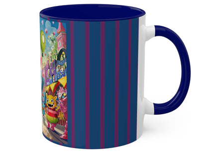 Monster Parade Madness Colorful Mugs, 11oz