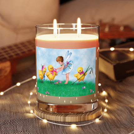 The Fairy’s Springtime Welcome Scented Candle - Full Glass, 11oz