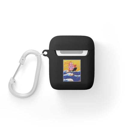 Golden Seas and Whimsical Dreams AirPods Case