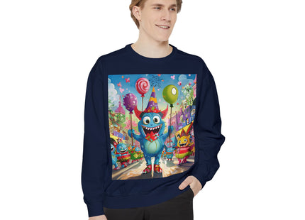Monster Parade Madness Unisex Garment-Dyed Sweatshirt