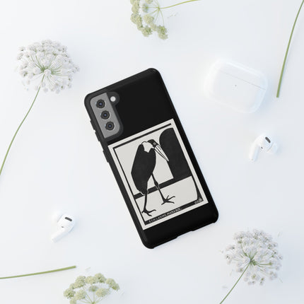 A Lame Marabou by Samuel Jessurun de Mesquita Phone Cases