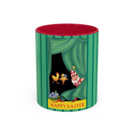Easter Elf's Whimsy Colorful Mugs (11oz, 15oz)