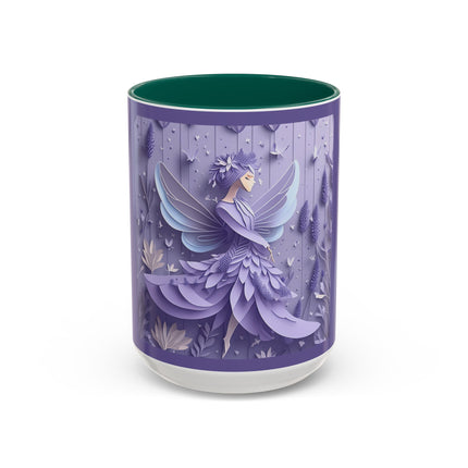 Lavender Fairy Colorful Mugs (11oz, 15oz)