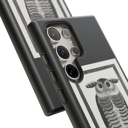 Horned Owl by Samuel Jessurun de Mesquita Phone Cases