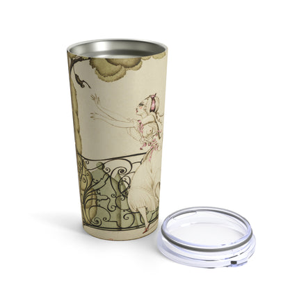 Sur talons rouges (On Red Heels) pl 02 by Gerda Wegener Tumbler 20oz