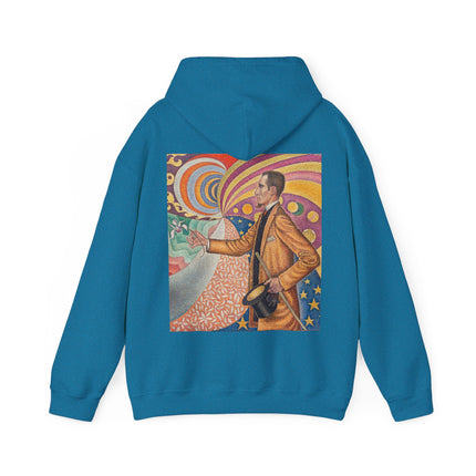 Portrait of Felix Feneon by Paul Signac Heavy Blend™ Hooded Sweatshirt