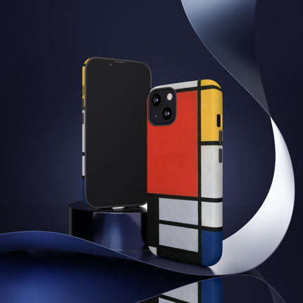 Composition with Red, Yellow, Blue, and Black by Piet Mondrian Phone Cases
