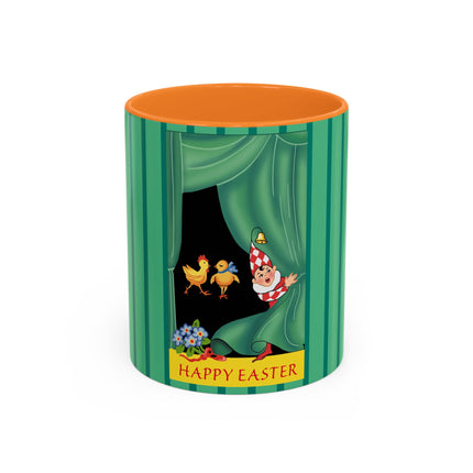 Easter Elf's Whimsy Colorful Mugs (11oz, 15oz)