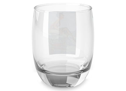 Playful Waves and Fashion Follies Whiskey Glass