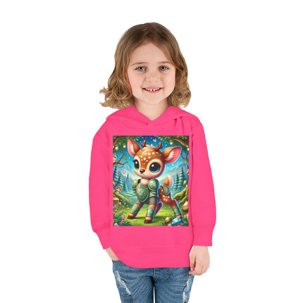 Fawn Defender Toddler Pullover Fleece Hoodie