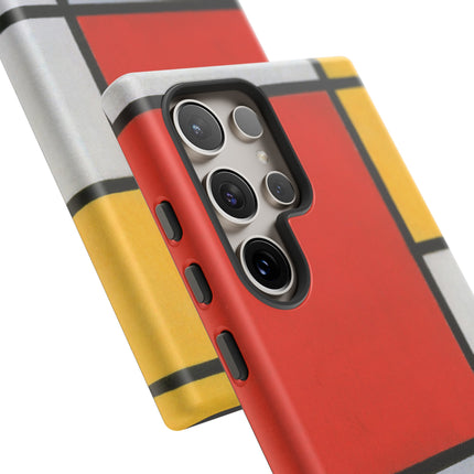 Composition with Red, Yellow, Blue, and Black by Piet Mondrian Phone Cases