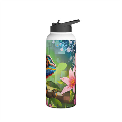 Camouflage Chameleon Stainless Steel Water Bottle