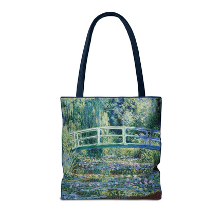 Water Lilies and Japanese Bridge by Claude Monet Tote Bag (AOP)