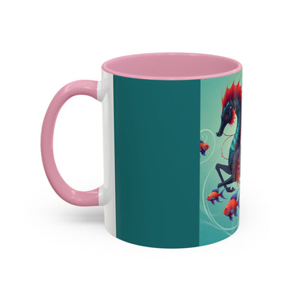 Mermaid & Sea Dragon Mug – Ocean Guardian & Mythic Beauty