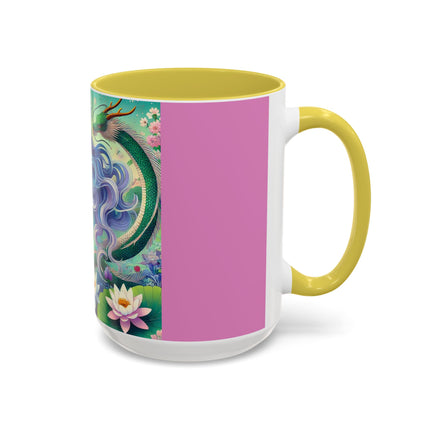 Fairy of the Koi Pond Colorful Mugs (11oz, 15oz)