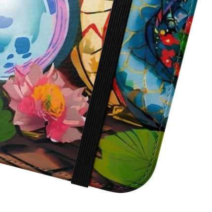 🐉💎 Wisdom's Guardian Flip Case – Dragon's Embrace & Eternal Wisdom