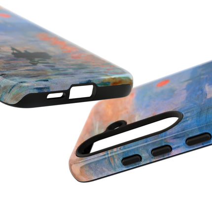 Sunrise by Claude Monet Phone Cases