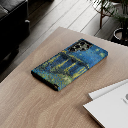 Starry Night Over the Rhone by Vincent Van Gogh Phone Cases