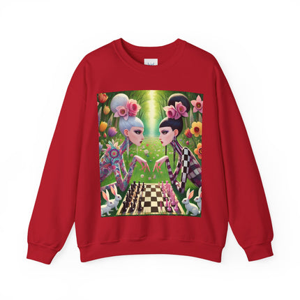 Spring Gambit: A Fairy’s Move Heavy Blend™ Crewneck Sweatshirt