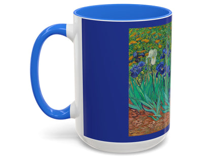 Irises by Vincent Van Gogh Colorful Mugs (11oz, 15oz)